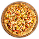 Cheese & Chicken Pizza 